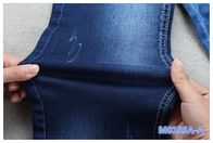 9 أوقية Slub Style Indigo Woven 98 Cotton 2 الإيلاستين Fabric Denim Jeans Material