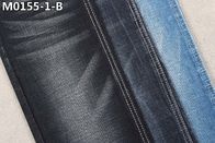 61٪ قطن 11.8oz بنطلون جينز بتصميم Cross Hatch TR Denim Fabric Desizing