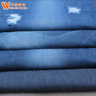 تركيا تصميم Garment Stocklot Denim Fabric 70٪ Cotton 28٪ Polyster 2٪ Spandex