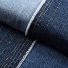 100٪ قطن جينز قماش دينيم صلب مستدام معاد تدويره شهادة GRS