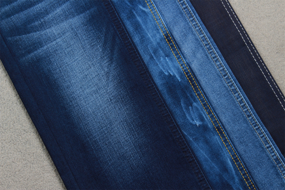 9-10 أوقية Tencel القماش الجينز للنساء الجينز التمدد العالي للجودة العالية العلامة التجارية الجينز من مصنع غوانغدونغ الصين