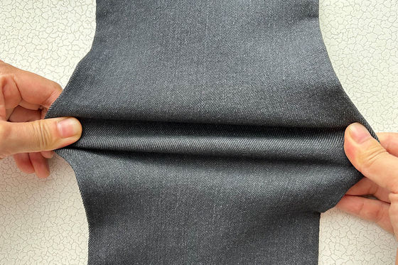 سعر جيد 10 أوقية سعر تنافسي سعر حاد لون رمادي للرجل جين تمدد القماش الجين من الصين المصنع الانترنت