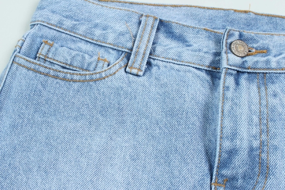 قطن قديم ثقيل قطن جينز 14،5 أوقية نسيج ضيق 6 × 6 TWILL بارد قطن ممدودة تنفس