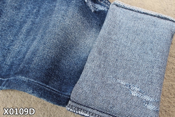 قطن قديم ثقيل قطن جينز 14،5 أوقية نسيج ضيق 6 × 6 TWILL بارد قطن ممدودة تنفس