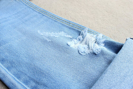 100% قطن أزرق غامق جداً نسيج جينز صلب للجينز