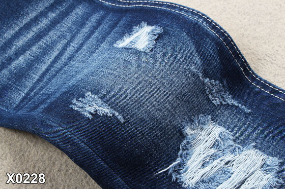 11.5 أوقية من قماش الدنيم القطني غير المطاطي بعرض 70 بوصة قماش جينز أزرق داكن للغاية