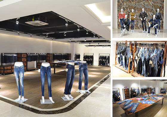 بيع ساخن الخاكي 100٪ نقية ثقيلة 13.5 أوقية القطن الجينم