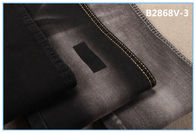 9.3 أوقية جينز الكبريت الأسود تمتد قماش الدنيم 72 Ctn 26 بولي 2 Spx