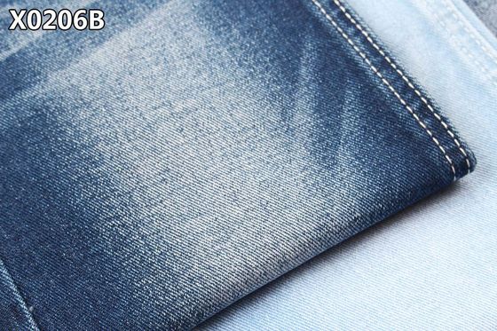 10 X 7 OE Yarn C / P / R قماش قطن بوليستر دينيم لا تمتد 12 أونصة