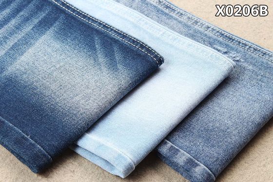 10 X 7 OE Yarn C / P / R قماش قطن بوليستر دينيم لا تمتد 12 أونصة