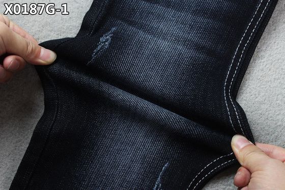 قماش قطني جينز من قماش التويل من اليسار من القماش لملابس النساء