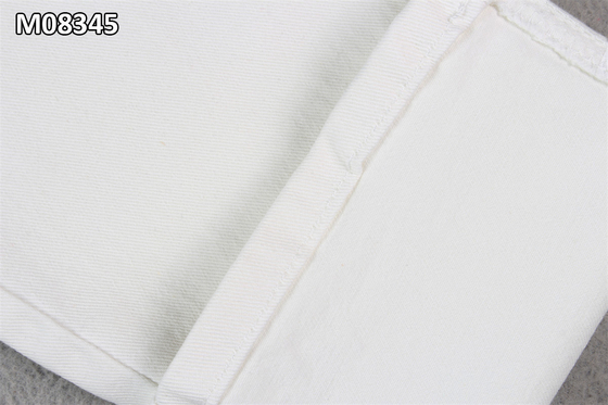 9.7OZ استعد للصباغة الأبيض القماش الجينز RFD الجينز القماش الثابتة الملابس الصباغة