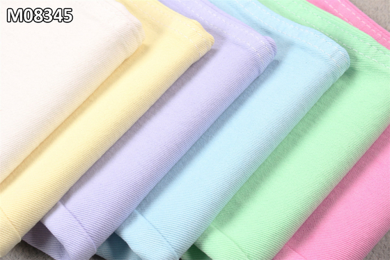 9.7OZ استعد للصباغة الأبيض القماش الجينز RFD الجينز القماش الثابتة الملابس الصباغة