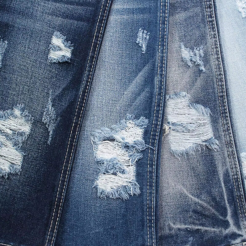 11.5 أوقية من قماش الدنيم القطني غير المطاطي بعرض 70 بوصة قماش جينز أزرق داكن للغاية