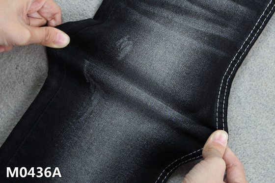 سعر جيد 10.4 أوقية قماش الدنيم أسود اللون 2٪ ألياف لدنة عالية 3/1 حك اليد اليمنى الانترنت