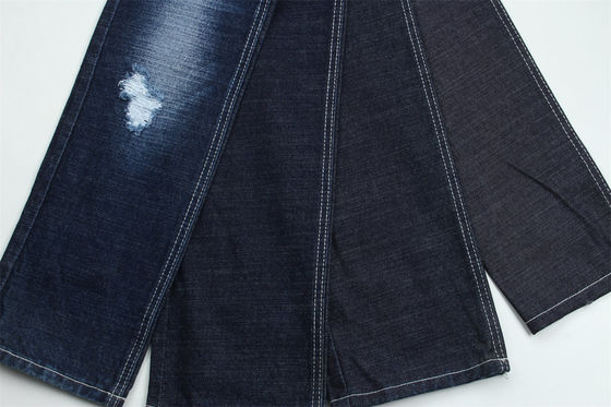 اللون الملوّن بالحبل 100% قطن نسيج جينز للرجال الكلاسيكي