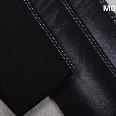 سعر جيد طائرة سوداء سوداء 10.5 أوقية قطن شرائح التمدد الجينز النسيج الانترنت