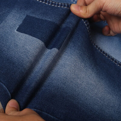 سعر جيد طبقة مزدوجة تقليد الحياكة ماوجيندي النمط الجيد القماش الجينز عالية الجودة لمصنعي الجينز الانترنت