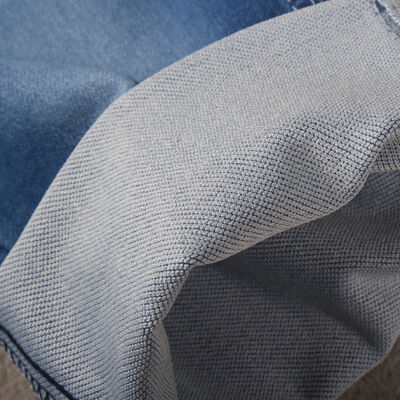 سعر جيد طبقة مزدوجة تقليد الحياكة الخاصة النسيج القماش الجينز عالية الجودة لمصنعي الجينز الانترنت