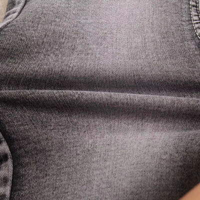 سعر جيد جينز ساتان سوبر ستريتش دينم، نسيج بوليستر صديق للبيئة لفساتين، حقائب، أحذية، منسوجات منزلية، مطلي، مصبوغ، سادة، GRS الانترنت