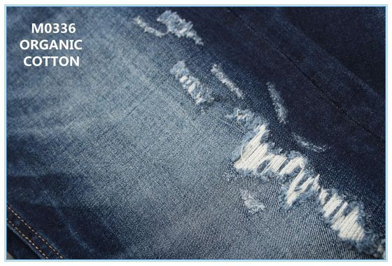 سعر جيد 10.5 أونصة قماش دينم عضوي ناعم مطاطي متوسط ​​الوزن للرجال جينز الانترنت