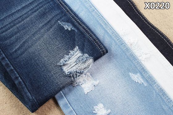 سعر جيد 7 × 7 OE غزل نسيج قطن بوليستر دينم ثقيل لا يمتد 13.6 أونصة الانترنت