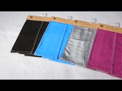 نسيج الجينز المغطى بالجلد من نوع PU